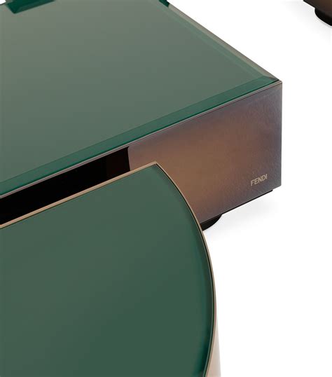 glass end tables by fendi casa|Fendi casa furniture for sale.